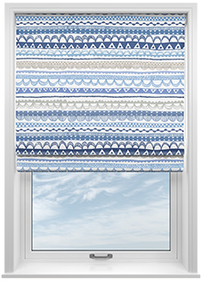 Bohemian, Oceania - Motorised Roman Blind